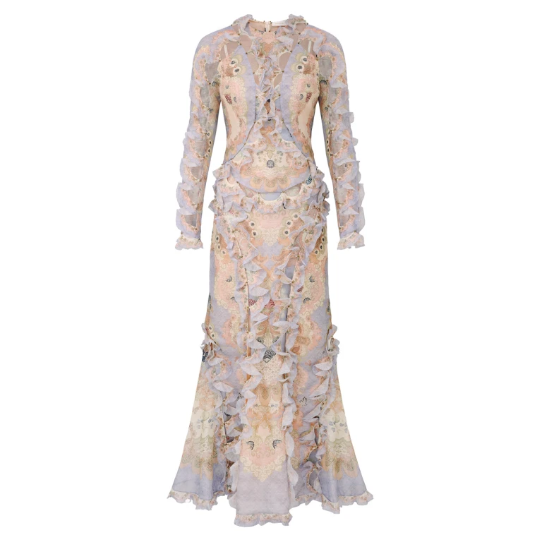 Elevate your elegance in this Zimmermann Dresses available now at Luxury Shoes 