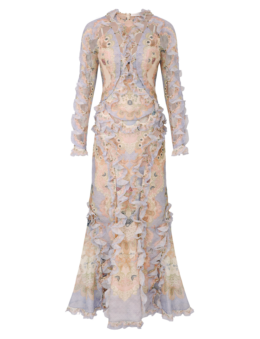Elevate your elegance in this Zimmermann Dresses available now at Luxury Shoes 