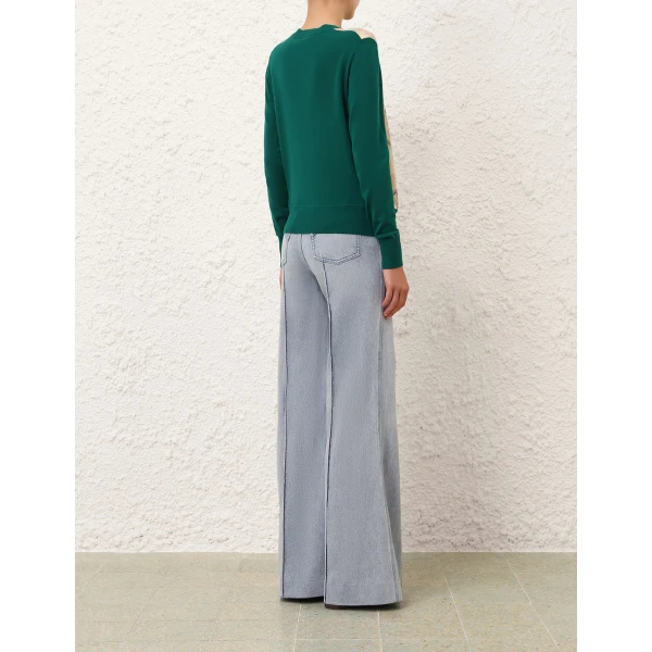 Elevate your elegance in this Zimmermann Knitwear available now at Luxury Shoes 
