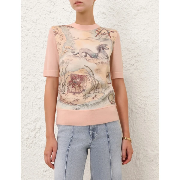 Elevate your elegance in this Zimmermann Tops available now at Luxury Shoes 
