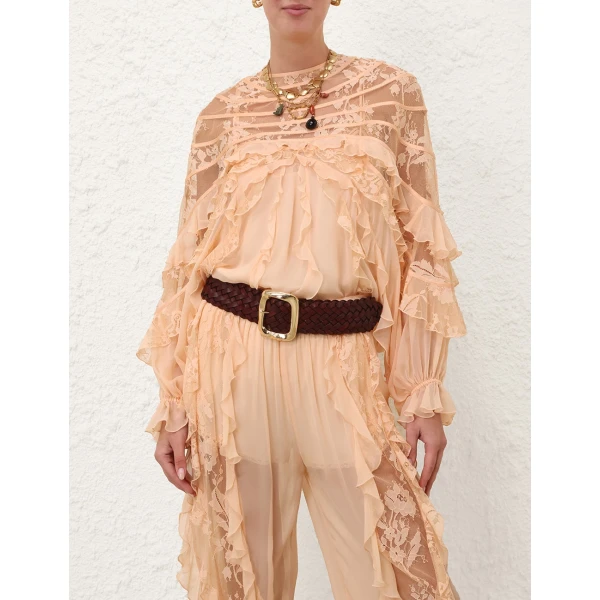 Elevate your elegance in this Zimmermann Tops available now at Luxury Shoes 
