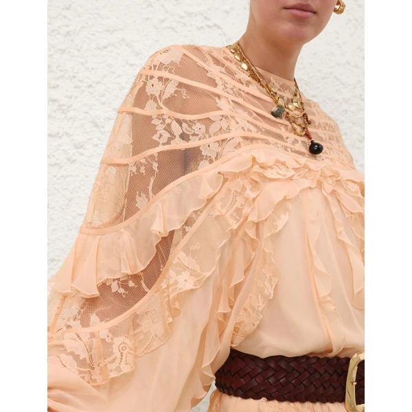 Elevate your elegance in this Zimmermann Tops available now at Luxury Shoes 