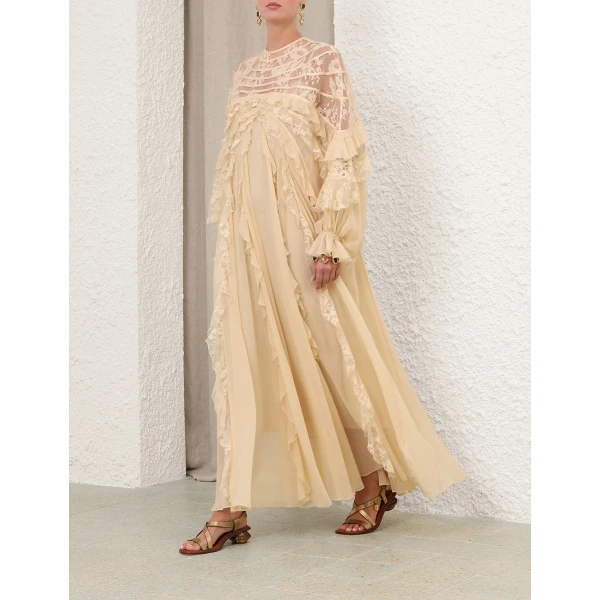 Elevate your elegance in this Zimmermann Dresses available now at Luxury Shoes 