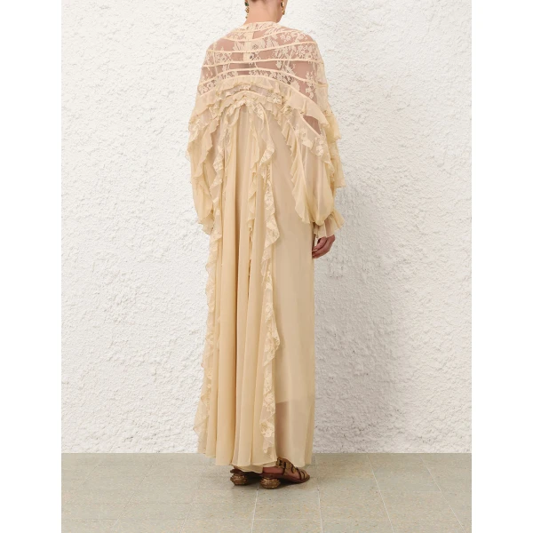 Elevate your elegance in this Zimmermann Dresses available now at Luxury Shoes 