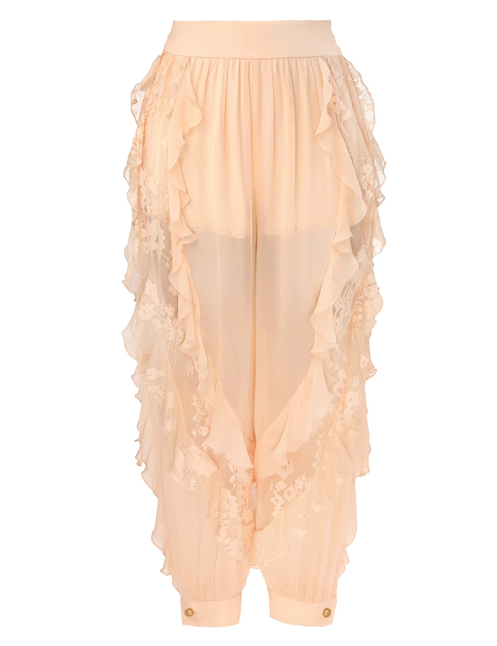 Zimmermann Rebellion Splice Harem Pant | Ready to Wear Collection Luxury Shoes Zimmermann Rebellion Splice Harem Pant