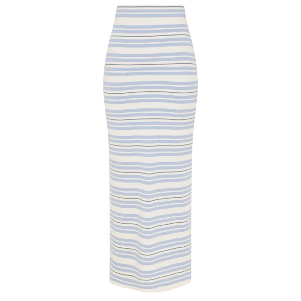 Zimmermann Rebellion Stripe Midi Skirt, view 6