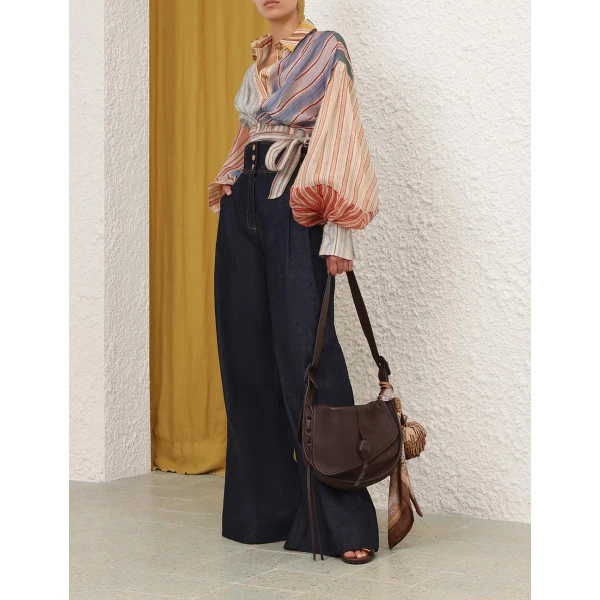 Elevate your elegance in this Zimmermann Tops available now at Luxury Shoes 