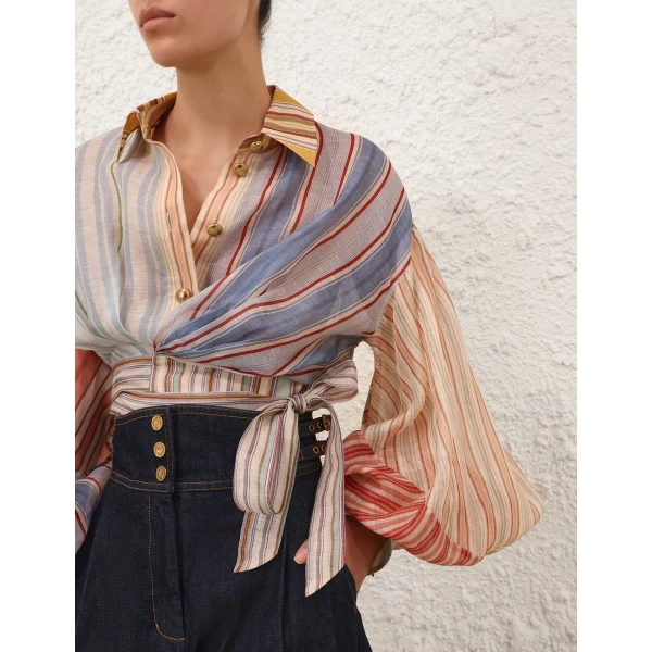Elevate your elegance in this Zimmermann Tops available now at Luxury Shoes 