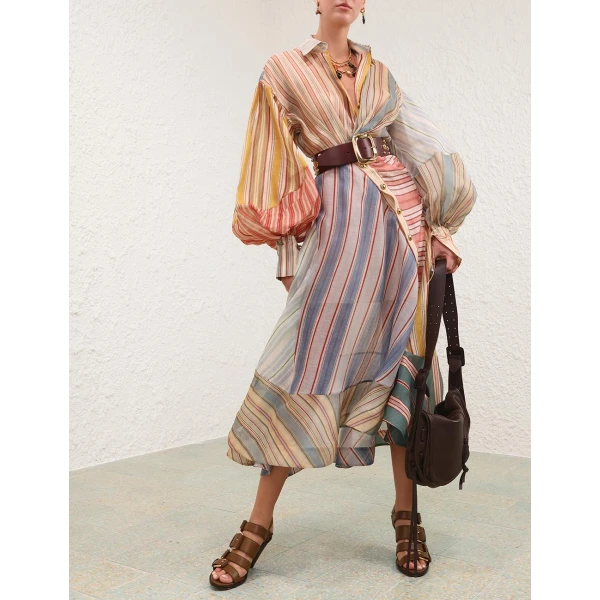 Elevate your elegance in this Zimmermann Dresses available now at Luxury Shoes 