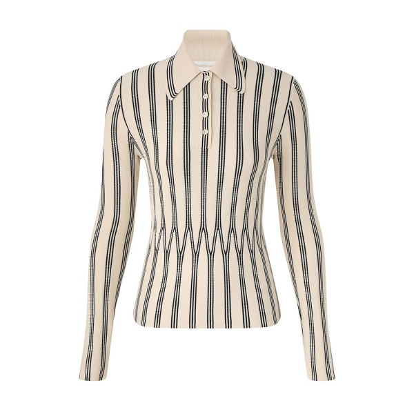 Elevate your elegance in this Zimmermann Tops available now at Luxury Shoes 