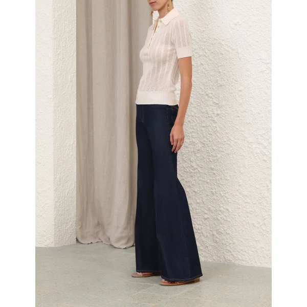 Elevate your elegance in this Zimmermann Knitwear available now at Luxury Shoes 