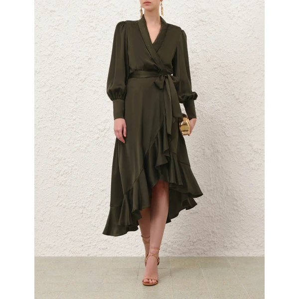 Elevate your elegance in this Zimmermann Dresses available now at Luxury Shoes 