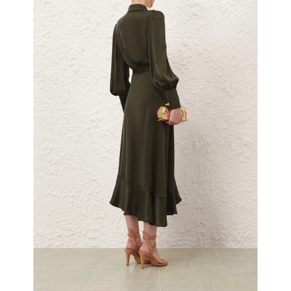 Elevate your elegance in this Zimmermann Dresses available now at Luxury Shoes 