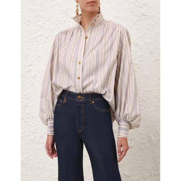 Elevate your elegance in this Zimmermann Tops available now at Luxury Shoes 