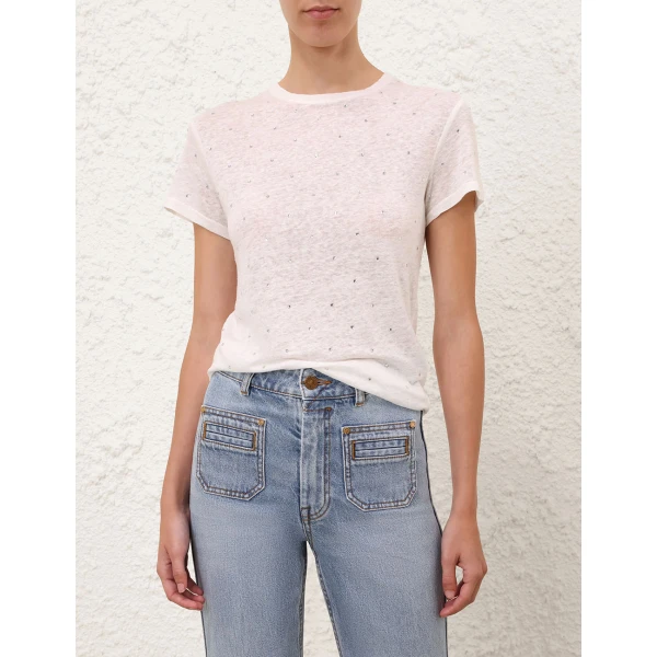 Elevate your elegance in this Zimmermann Tops available now at Luxury Shoes 