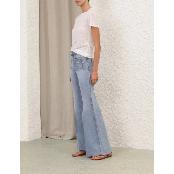 Elevate your elegance in this Zimmermann Tops available now at Luxury Shoes 