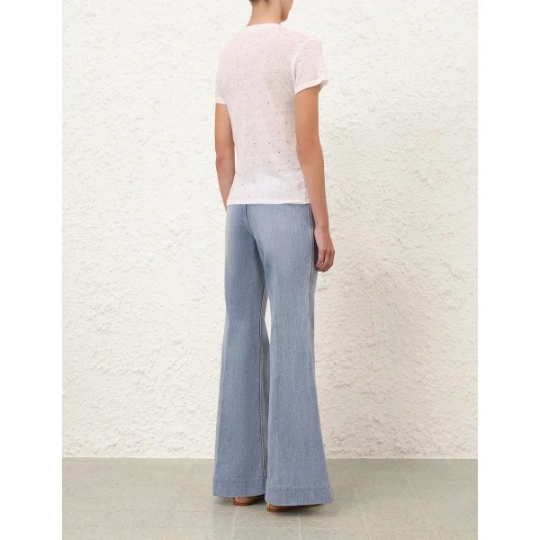 Elevate your elegance in this Zimmermann Tops available now at Luxury Shoes 