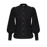 Zimmermann Trim Utility Blouse | Ready to Wear Collection Luxury Shoes Elevate your elegance in this Zimmermann Tops available now at Luxury Shoes
