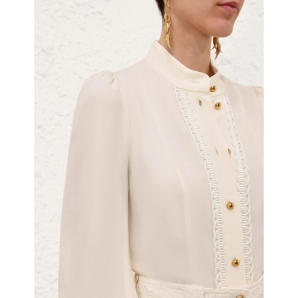 Elevate your elegance in this Zimmermann Tops available now at Luxury Shoes 