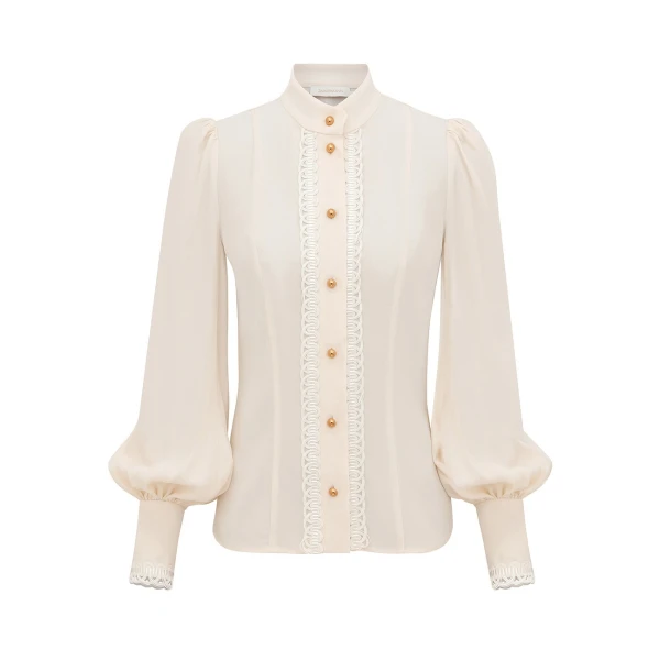 Elevate your elegance in this Zimmermann Tops available now at Luxury Shoes 