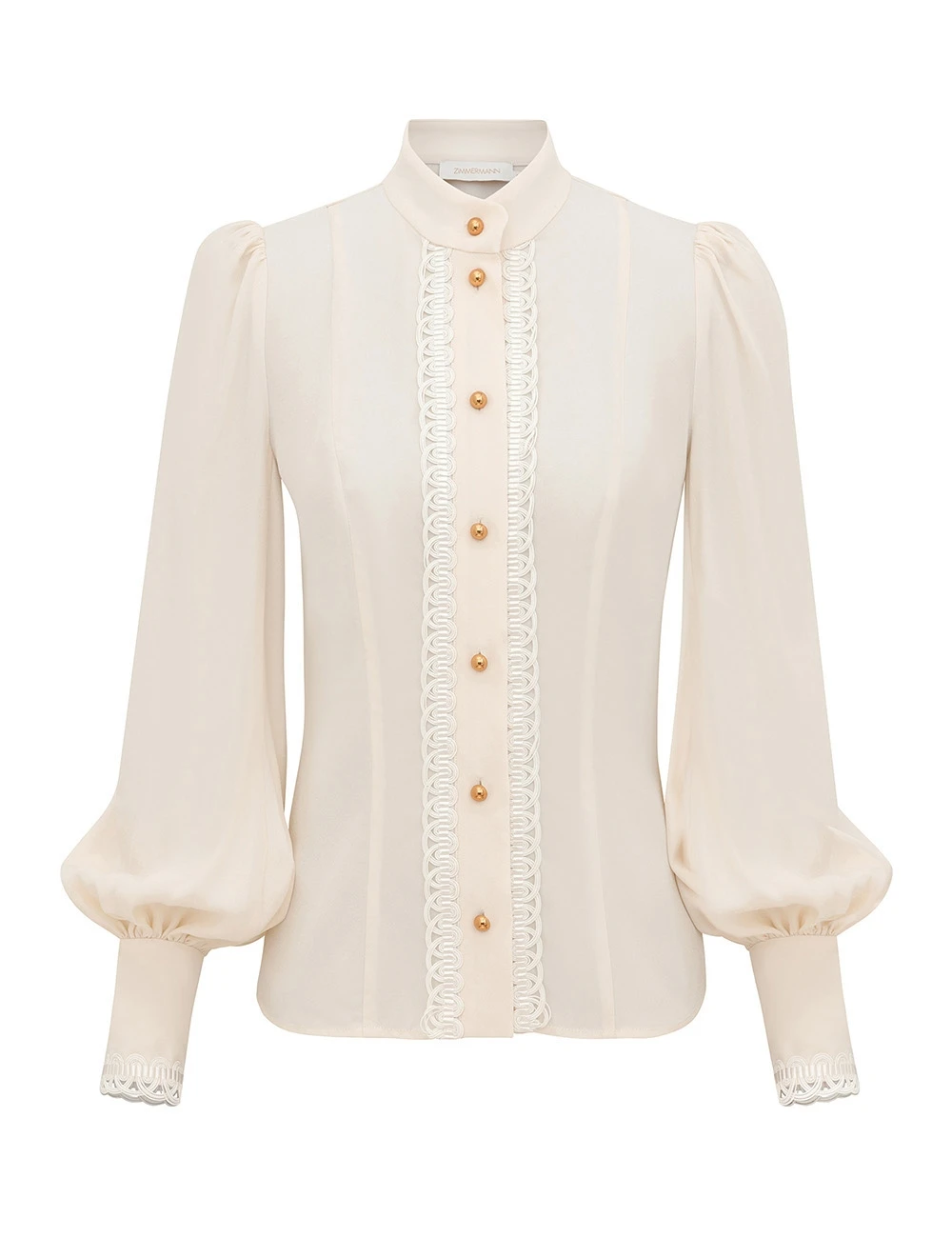 Zimmermann Trim Utility Blouse | Ready to Wear Collection Luxury Shoes Elevate your elegance in this Zimmermann Tops available now at Luxury Shoes