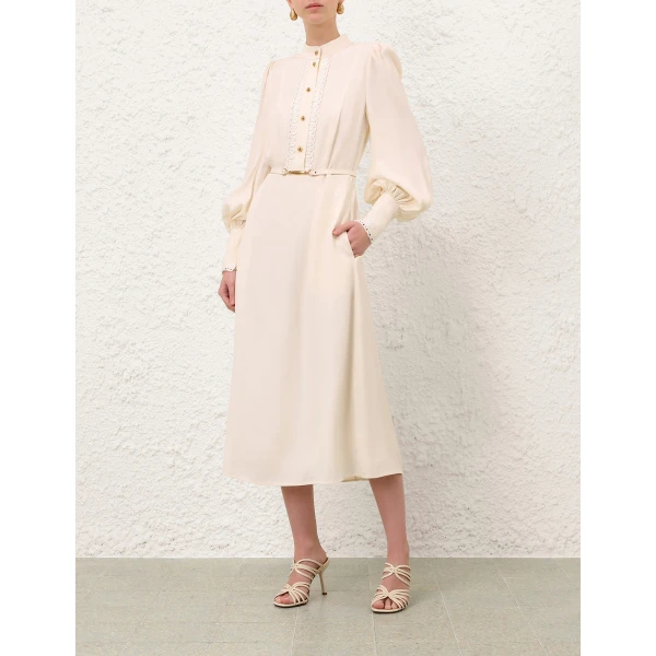 Elevate your elegance in this Zimmermann Dresses available now at Luxury Shoes 