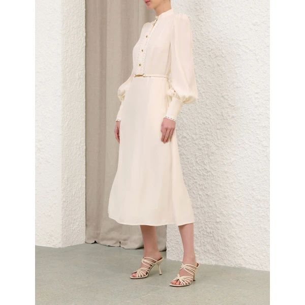 Elevate your elegance in this Zimmermann Dresses available now at Luxury Shoes 