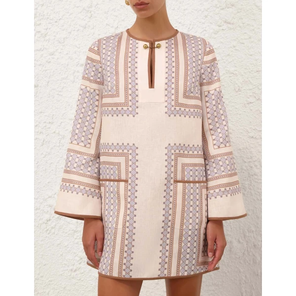 Elevate your elegance in this Zimmermann Dresses available now at Luxury Shoes 