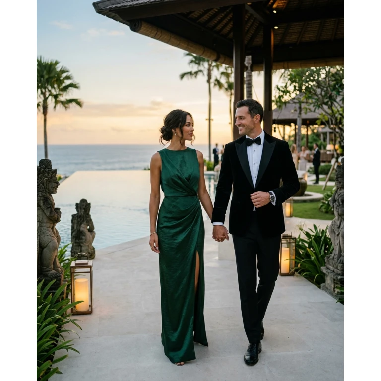 Gemma Deeks Style Guide: Black tie Anniversary in Bali Summer 2026