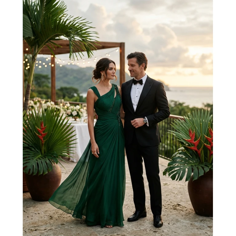Gemma Deeks Style Guide: Black tie Anniversary in Costa Rica Summer 2026