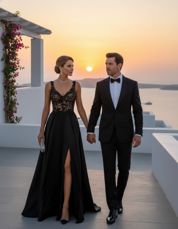 Gemma Deeks Style Guide: Black tie Anniversary in Crete Summer 2026