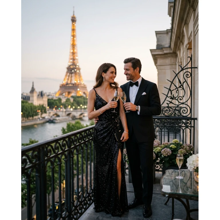 Gemma Deeks Style Guide: Black tie Anniversary in Paris Summer 2026