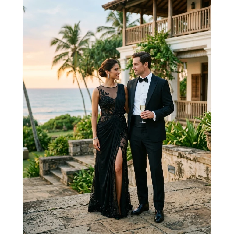 Gemma Deeks Style Guide: Black tie Anniversary in Sri Lanka Summer 2026