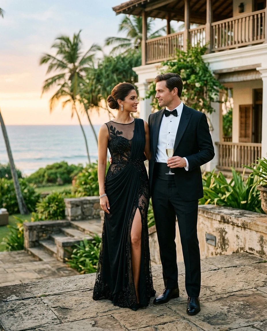 Gemma Deeks Style Guide: Black tie Anniversary in Sri Lanka Summer 2026