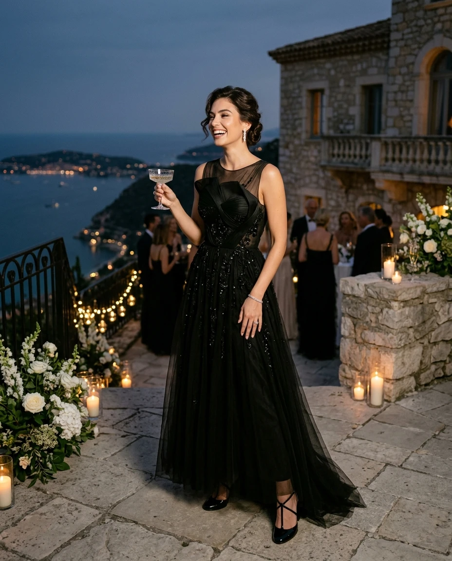Gemma Deeks Style Guide: Black tie Birthday in France Summer 2026