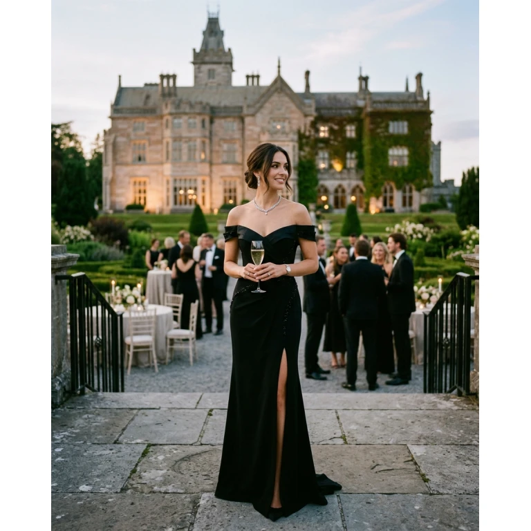 Gemma Deeks Style Guide: Black tie Birthday in Ireland Summer 2026