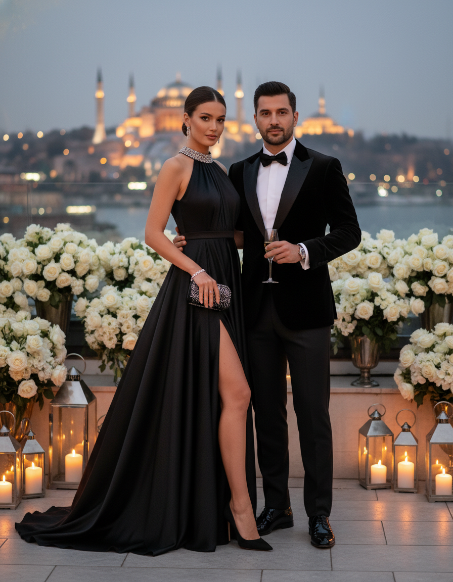 Gemma Deeks Style Guide: Black tie Birthday in Istanbul Summer 2026