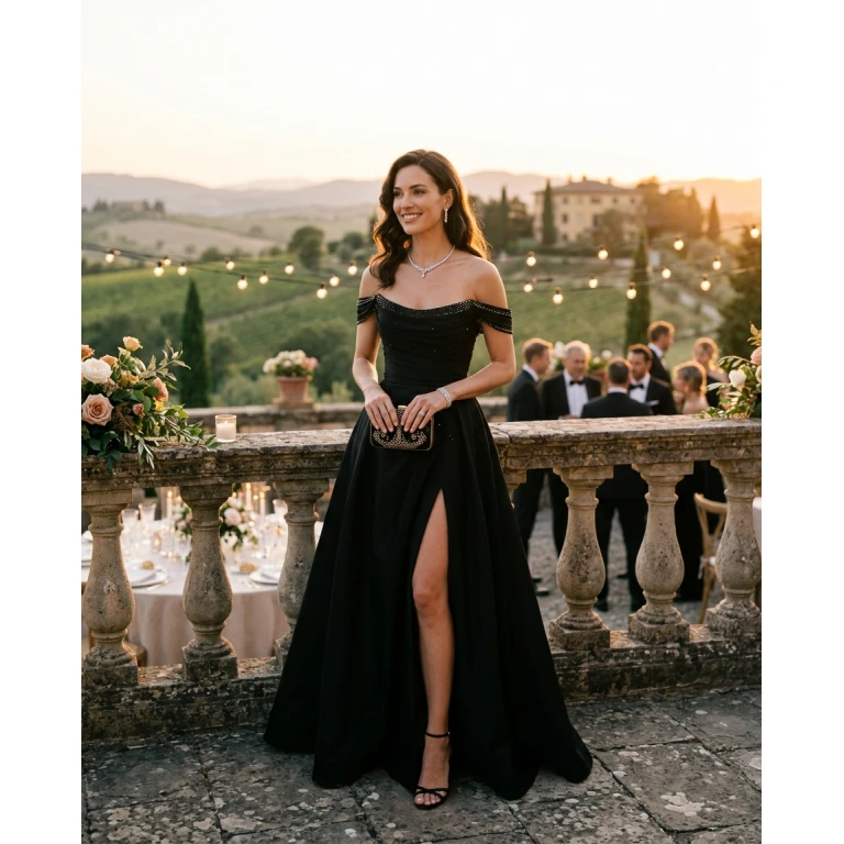 Gemma Deeks Style Guide: Black tie Birthday in Tuscany Summer 2026