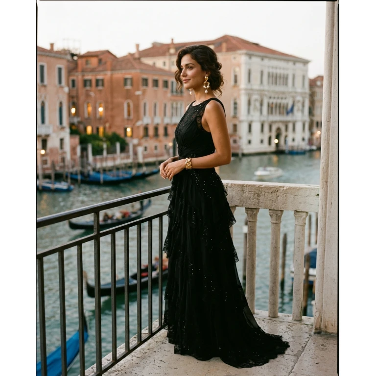 Gemma Deeks Style Guide: Black tie Birthday in Venice Summer 2026