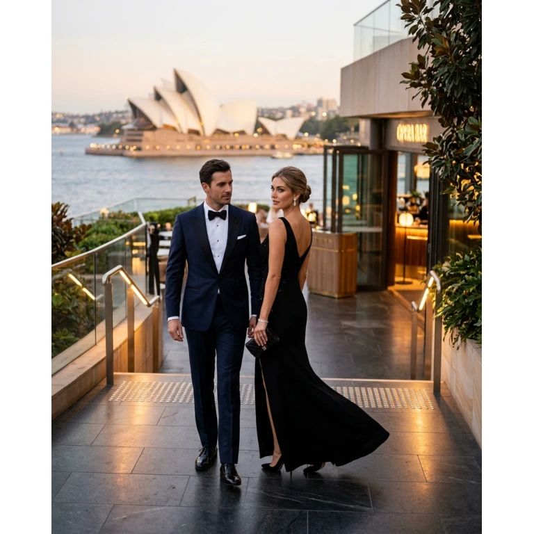 Gemma Deeks Style Guide: Black tie Date night in Australia Summer 2026