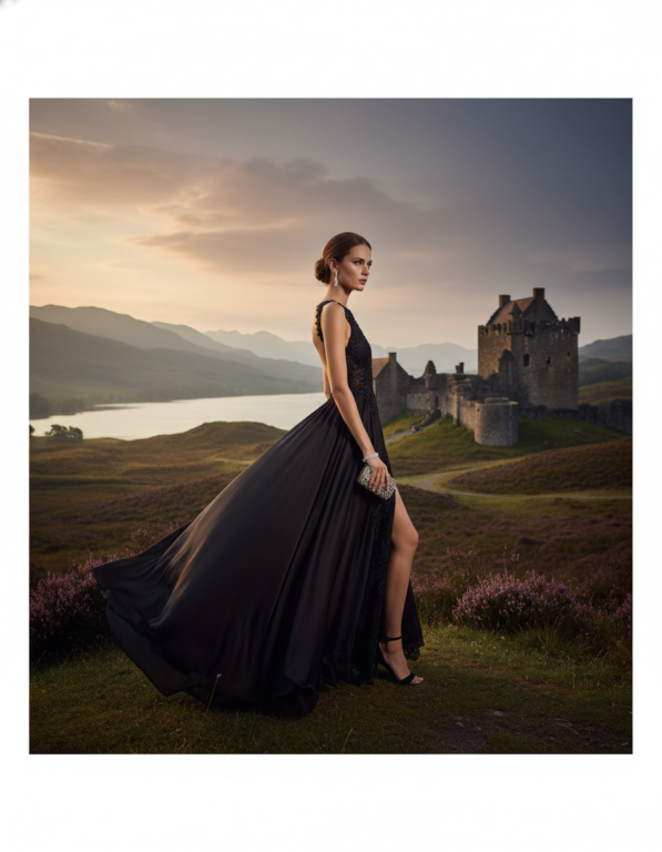 Gemma Deeks Style Guide: Black tie Designer Summer Dresses in Scotland Summer 2026