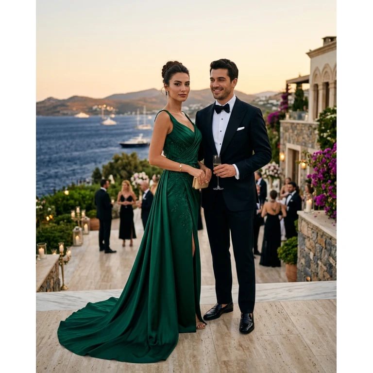 Gemma Deeks Style Guide: Black tie Holiday parties in Turkey Summer 2026