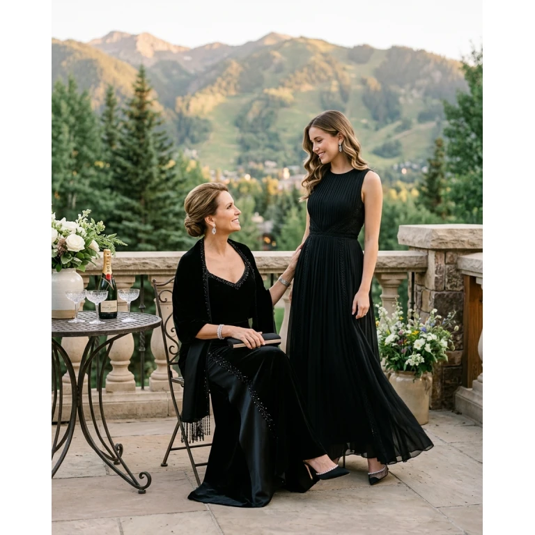 Gemma Deeks Style Guide: Black tie Mother’s Day in Aspen Summer 2026