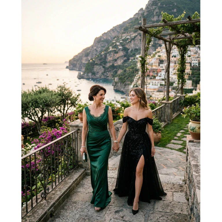 Gemma Deeks Style Guide: Black tie Mother’s Day in Capri Summer 2026