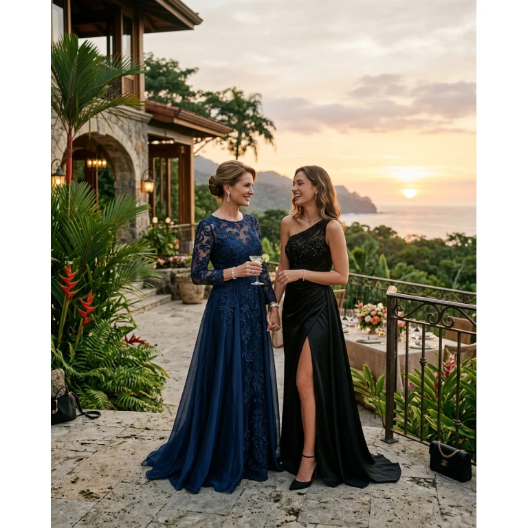 Gemma Deeks Style Guide: Black tie Mother’s Day in Costa Rica Summer 2026