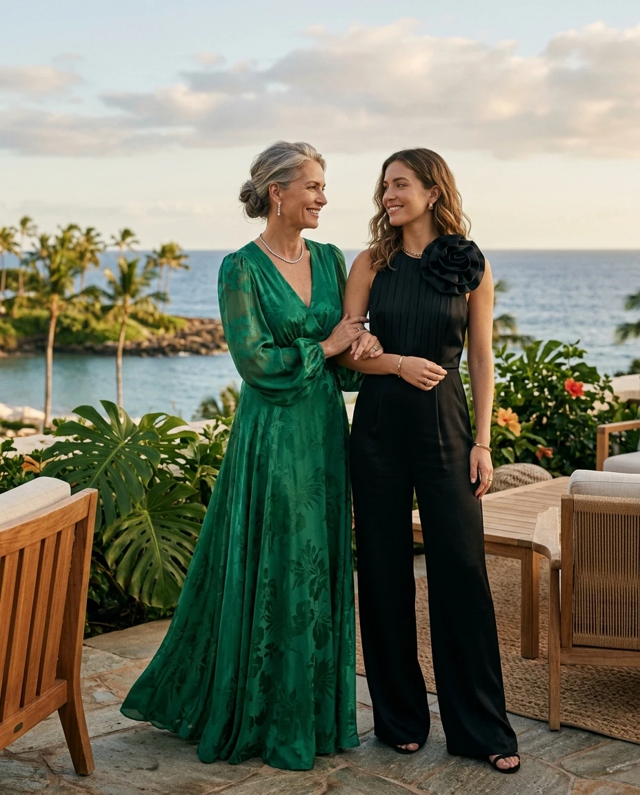 Gemma Deeks Style Guide: Black tie Mother’s Day in Hawaii Summer 2026