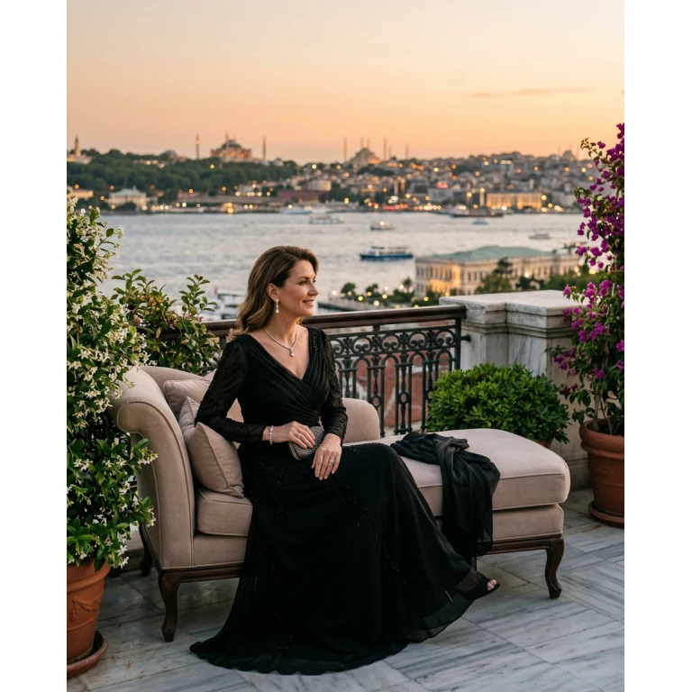 Gemma Deeks Style Guide: Black tie Mother’s Day in Istanbul Summer 2026