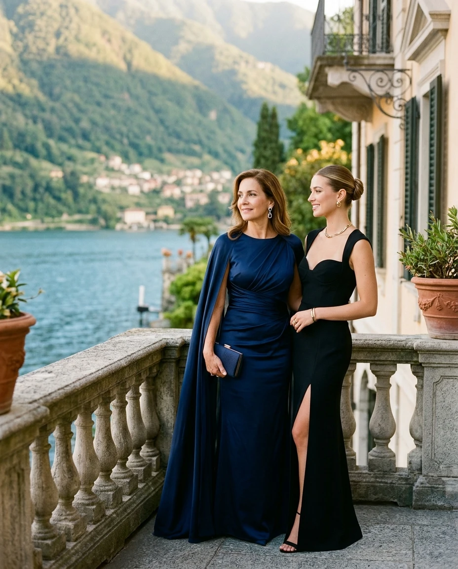 Gemma Deeks Style Guide: Black tie Mother’s Day in Lake Como Summer 2026