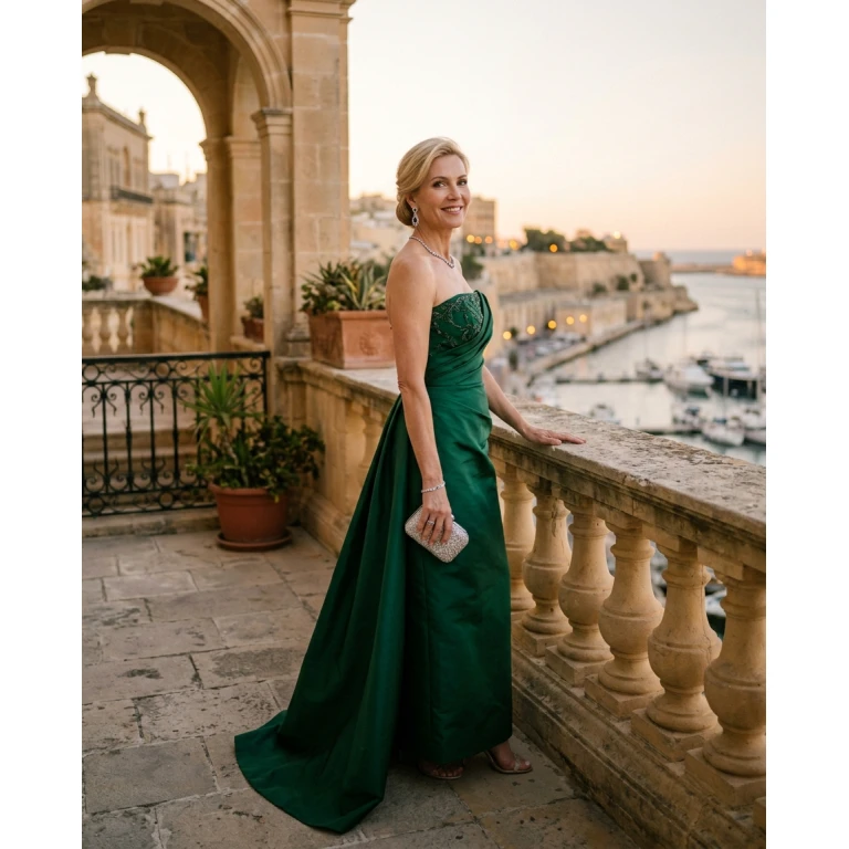 Gemma Deeks Style Guide: Black tie Mother’s Day in Malta Summer 2026
