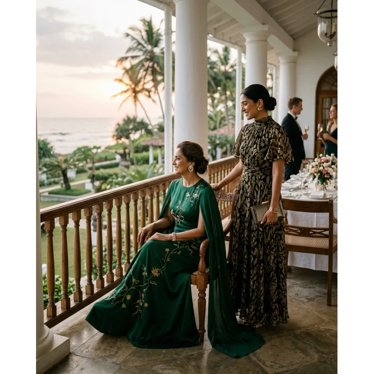 Gemma Deeks Style Guide: Black tie Mother’s Day in Sri Lanka Summer 2026